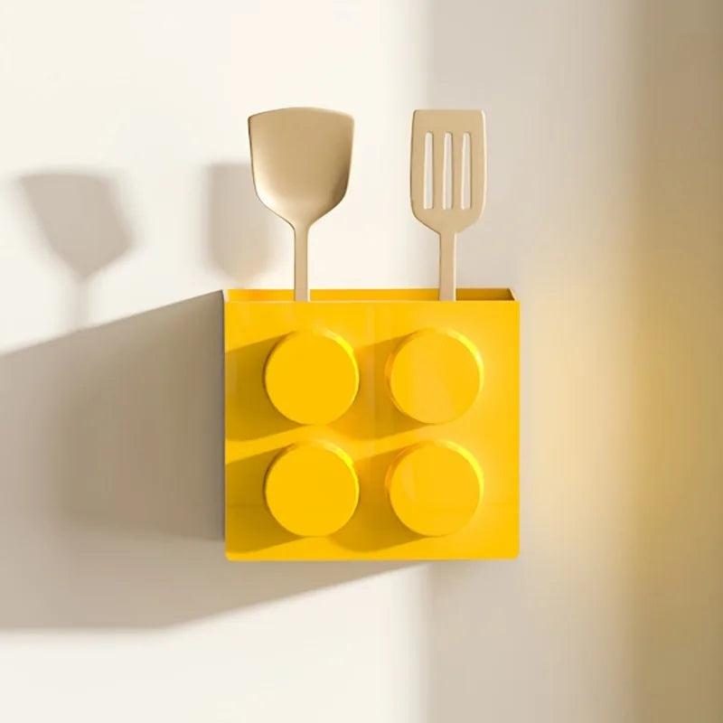 BlockStuck Magnetic Caddy - Multipurpose Wall Mounted Holder