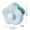Flower-Shaped Silicone Makeup Brush Holder – Creative Desktop Organizer (Random Color)