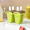 4-Piece Watermelon Popsicle & Ice Cream Maker Mold Set