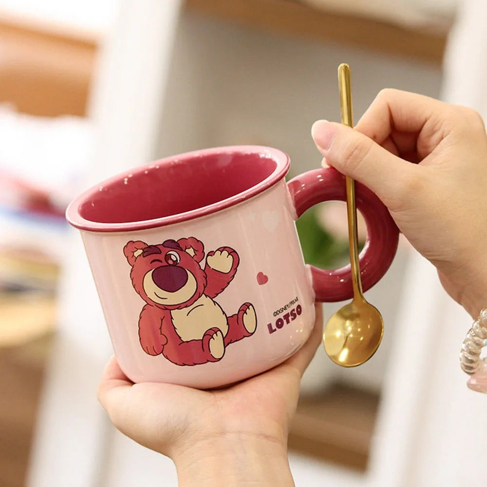 Disney Mickey & Friends Ceramic Mug – Large 410ml Coffee Cups