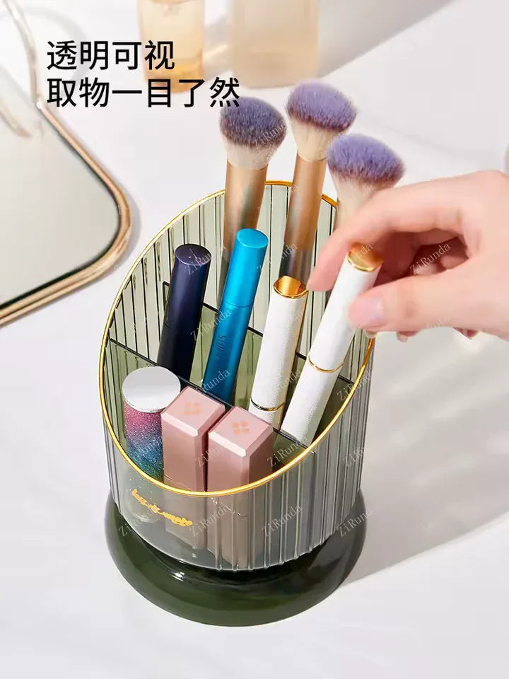 Makeup Brush Storage Organizer with Multi-Compartment - Clarify.pk