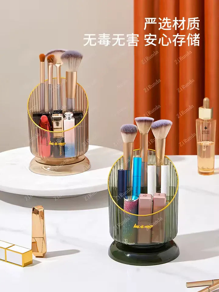 Makeup Brush Storage Organizer with Multi-Compartment - Clarify.pk