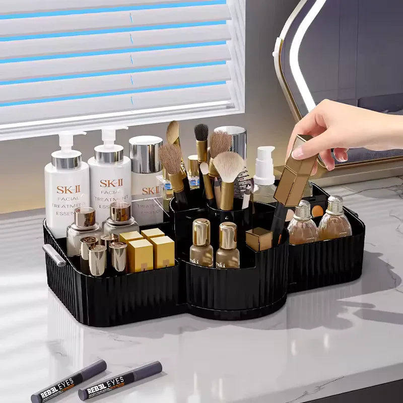 Makeup Organizer Box for Vanity - Clear Storage
