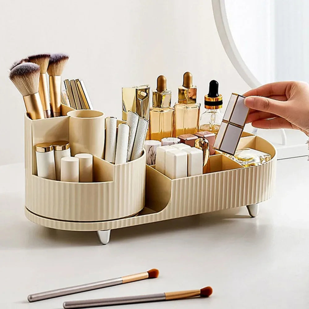 Makeup Organizer for Vanity with Multiple Compartments - Clarify.pk