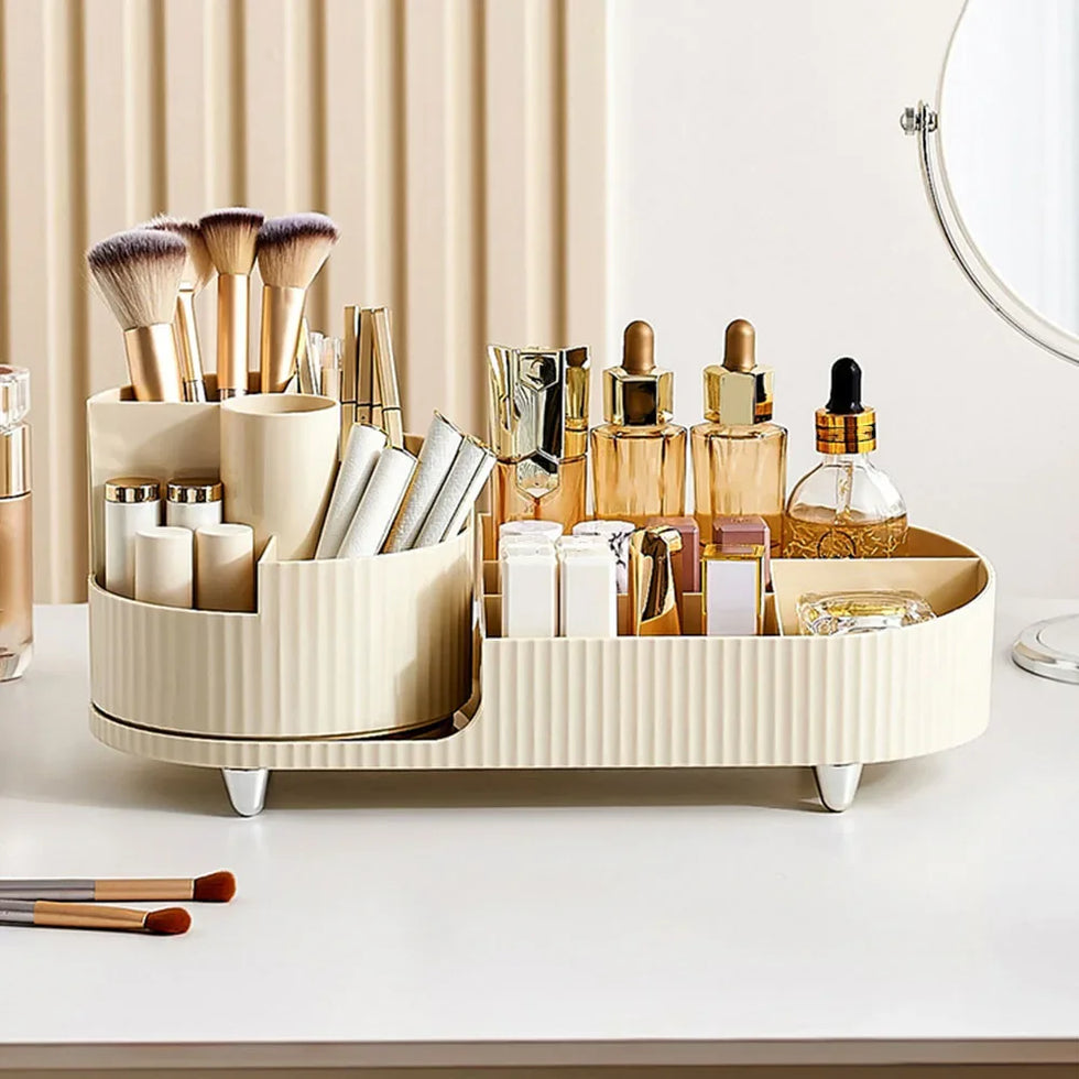 Makeup Organizer for Vanity with Multiple Compartments - Clarify.pk
