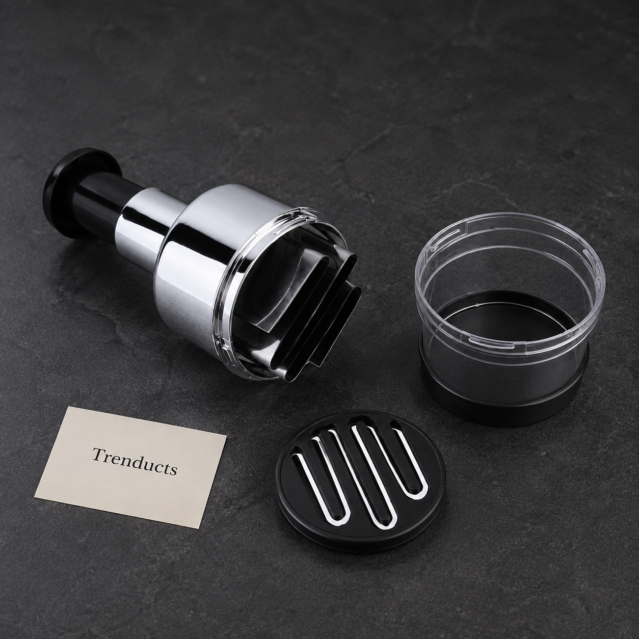 Stainless Steel Manual Push Vegetable Chopper