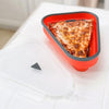 Collapsible Pizza Container with 5 Trays