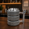450ml Mechanic Metal Mug with Wrench Handle