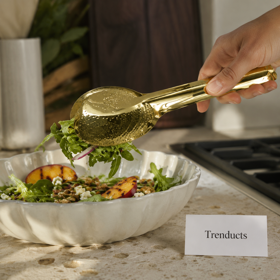 Metallic Kitchen Serving Tong Style Collection