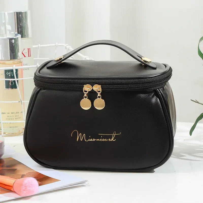 Portable Makeup Case with Zipper - Stylish & Compact - Clarify.pk