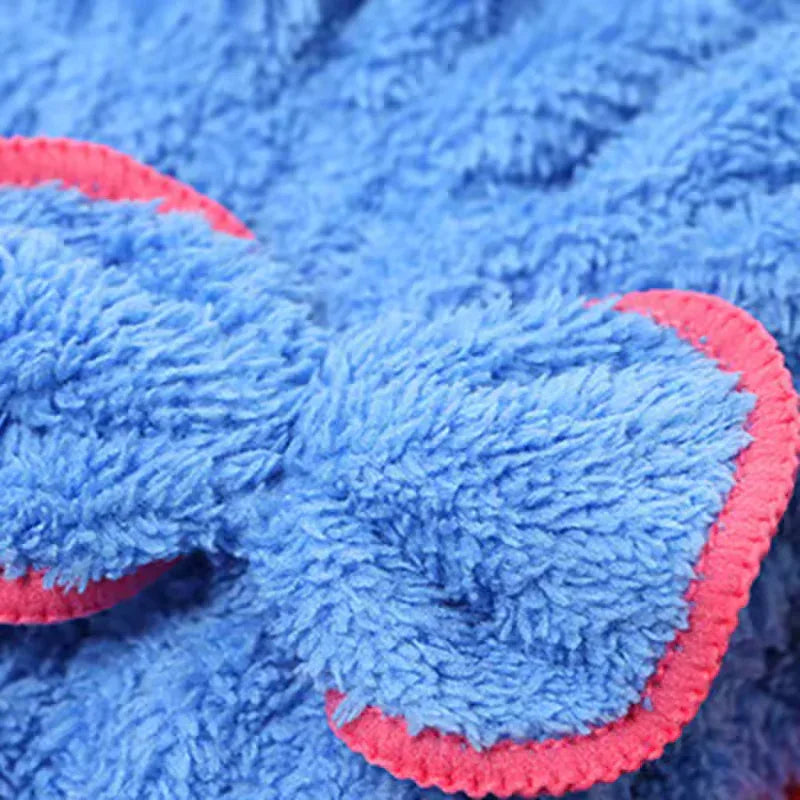 Microfiber Hair Drying Towel Cap - Soft & Absorbent