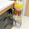 Luxury Acrylic Storage Trolley with Multi-Tier Design - Clarify.pk