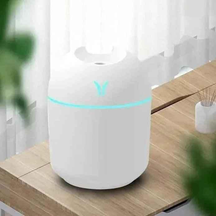 Mini Air Humidifier 250ml with LED Light
