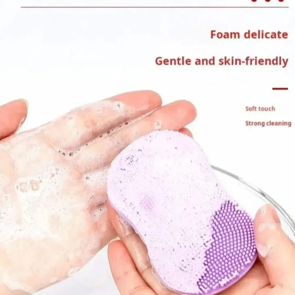 Mini Facial Cleansing Brush Silicone Soft