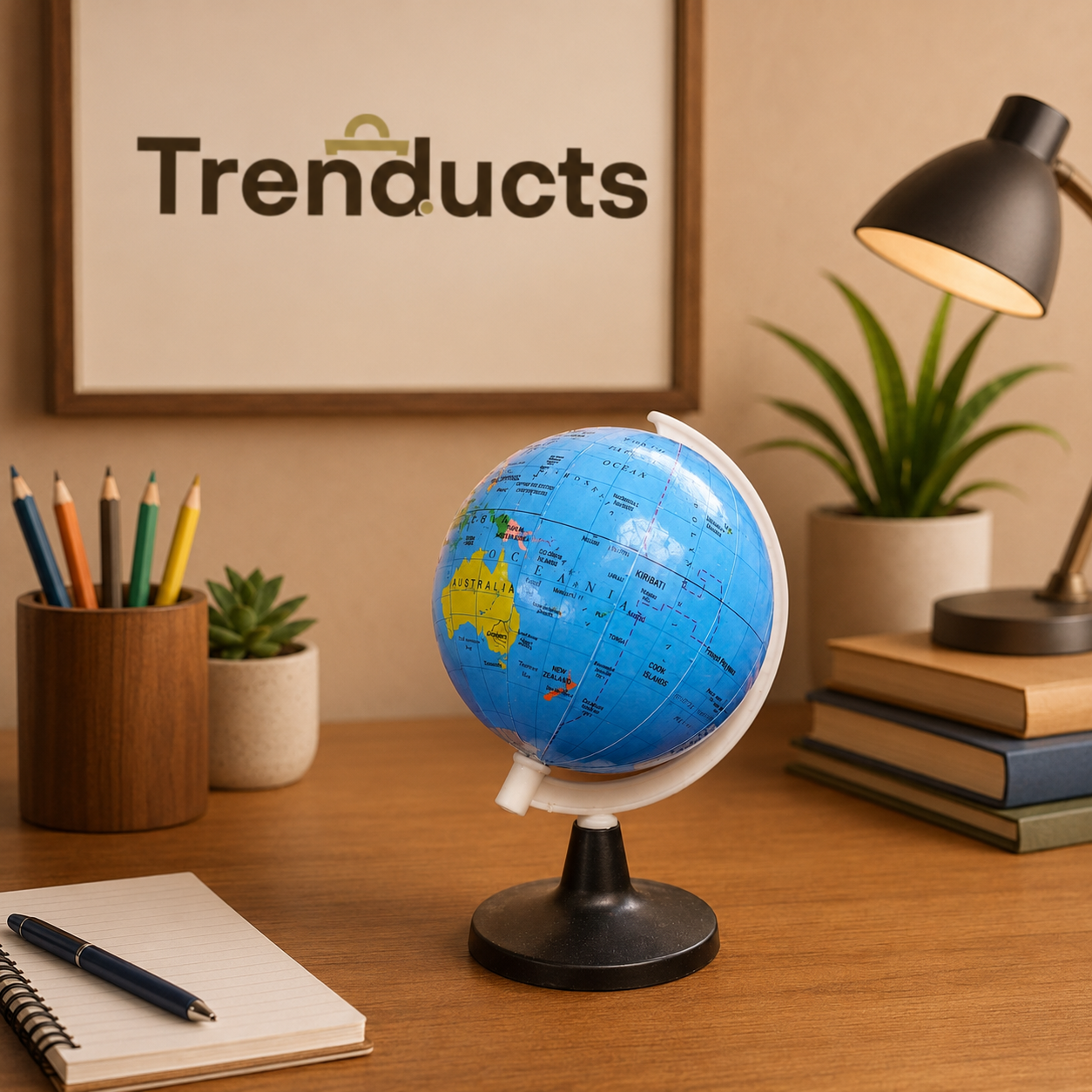 Mini Educational Desk Globe with Stand