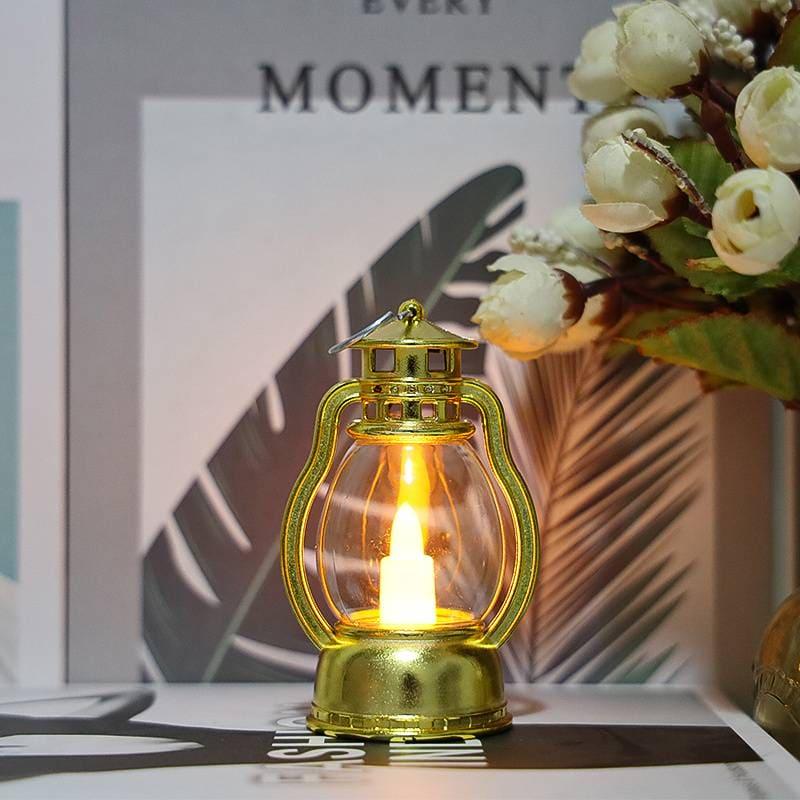 Mini Lantern Lamp for Home Decor - Elegant Light - Clarify.pk