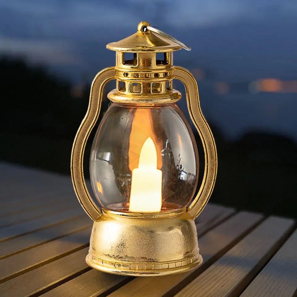 Mini Lantern Lamp for Home Decor - Elegant Light - Clarify.pk