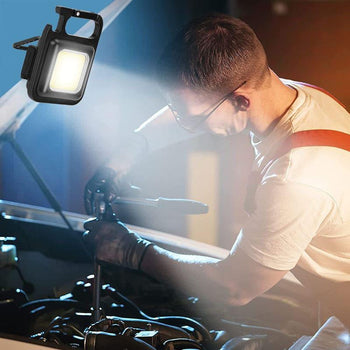 Mini LED Flashlight Keychain - Compact & Bright - Clarify.pk