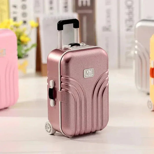 Mini Musical Jewelry Box in Cute Suitcase Design