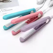 Mini Portable Hair Straightener - Colorful Travel Size - Clarify.pk