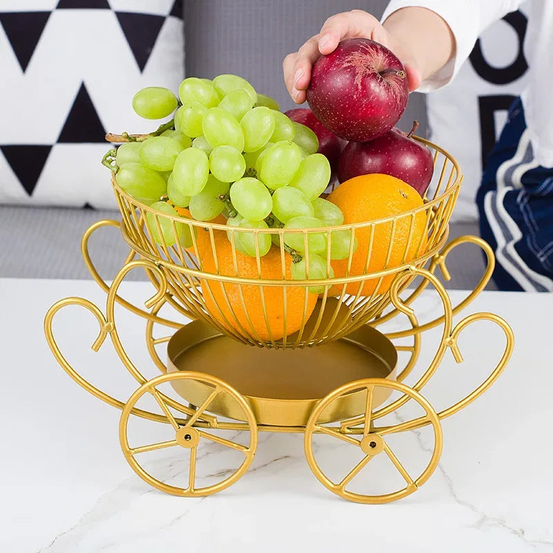 Modern Fruit Basket in Stylish Design (Black colour) - Clarify.pk