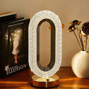 Modern Luxurious Nordic Desk Lamp with Crystal Design - Clarify.pk