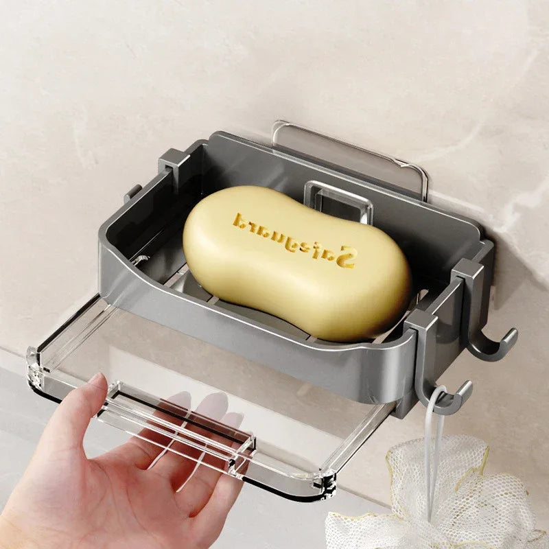 Durable & Stylish Wall Mounted Soap Holder - Clarify.pk