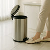 Premium Stainless Steel Pedal Bin 30L – Soft-Close - Clarify.pk