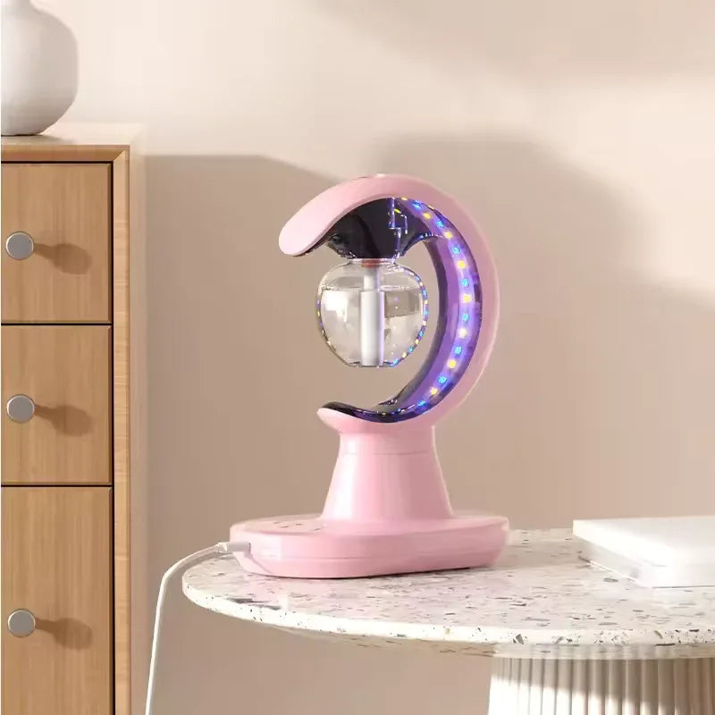 Mosquito Repellen کے ساتھ Moon Shaped Humidifier نائٹ لیمپ