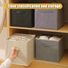 Non-Woven Storage Basket with Handle - Durable & Foldable - Clarify.pk