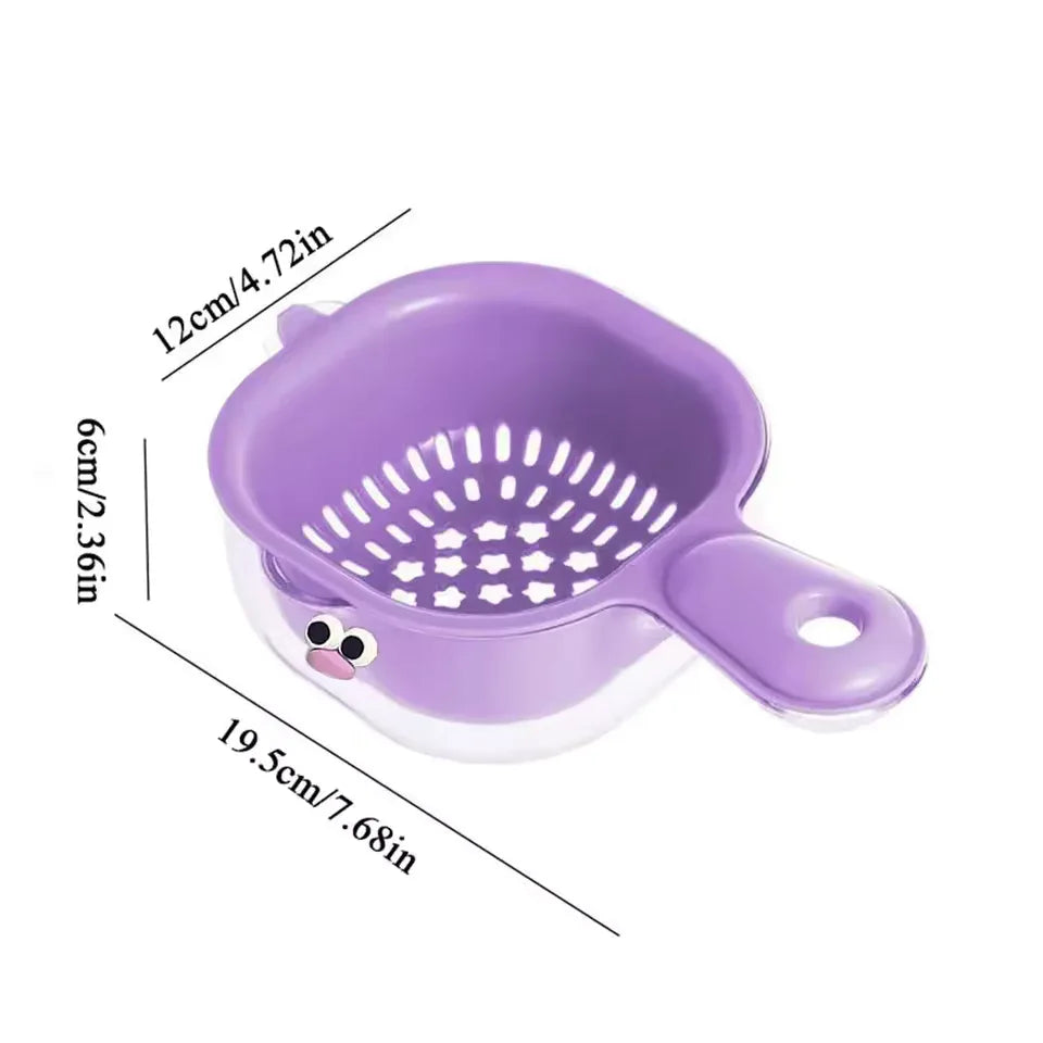 Multi-Functional Household Drain Basket with Handle