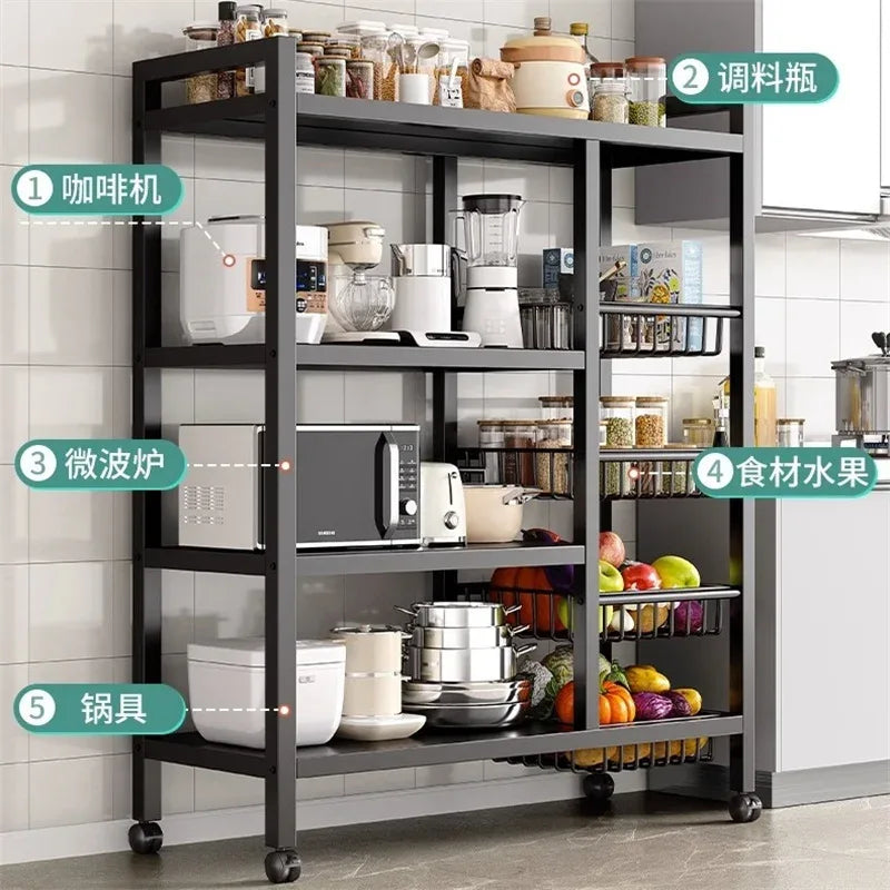 Multi Functional Kitchen Storage Rack - Clarify.pk