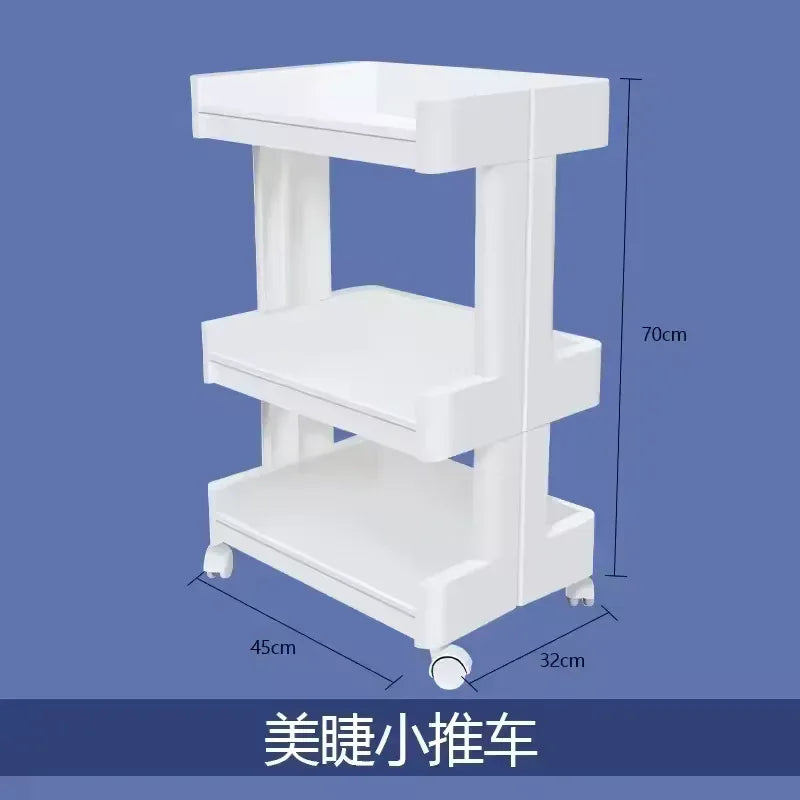 3-Layer Drawer Trolley with Wheels - Clarify.pk