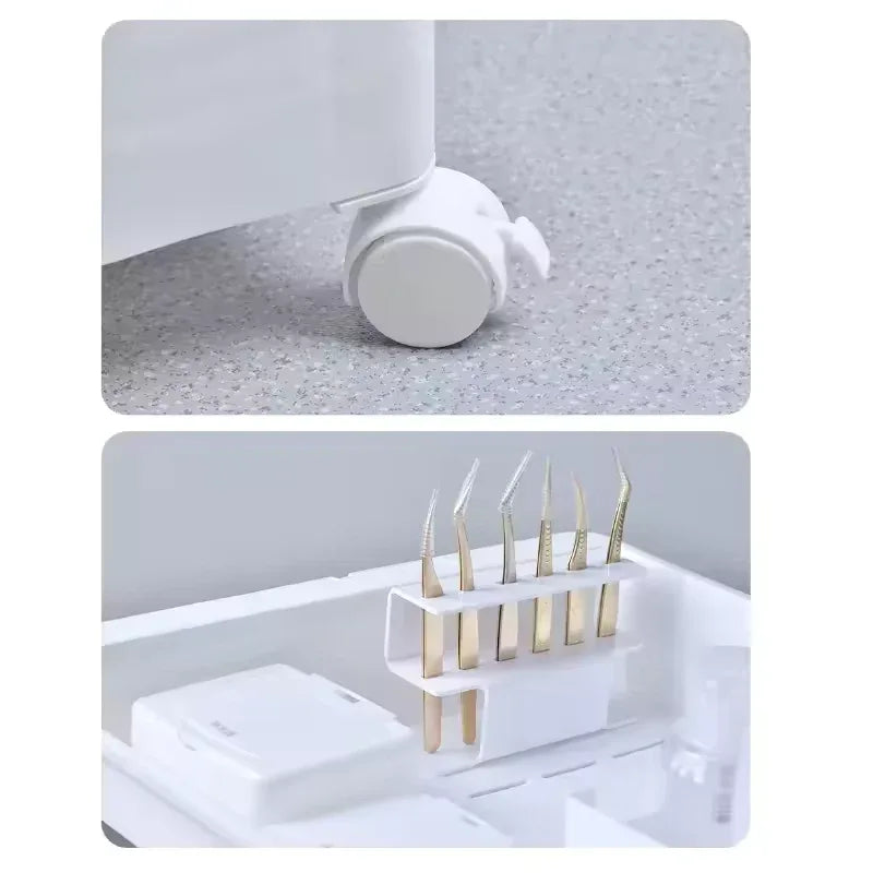 3-Layer Drawer Trolley with Wheels - Clarify.pk