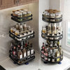 Multi-Layer Kitchen Storage Organizer - 3-Tier Rotating Rack - Clarify.pk