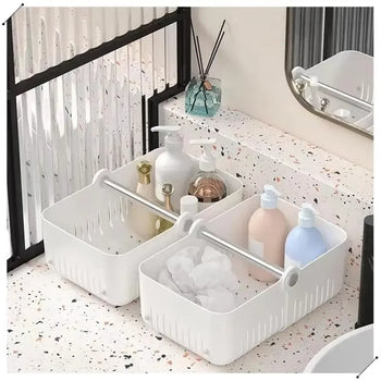 Multi-Purpose Bathroom Organizer Basket - Durable & Spacious - Clarify.pk