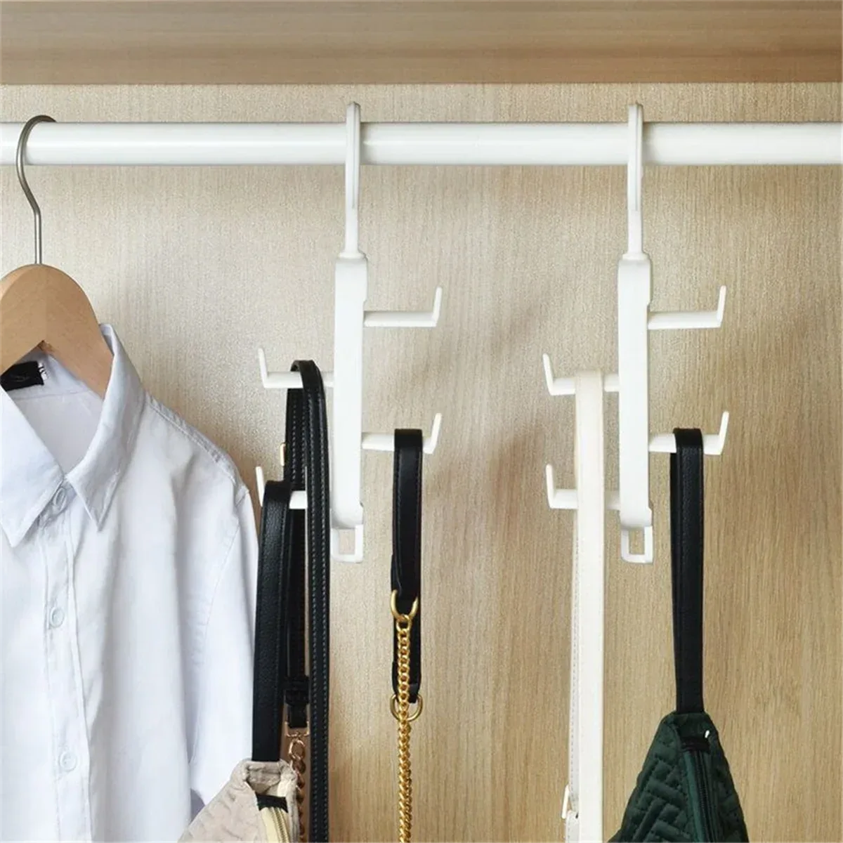 Multi-Purpose Hanging Rack Organizer for Storage - Clarify.pk