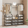 Multi-Purpose Shoe & Clothes Rack – Space-Saving Organizer - Clarify.pk