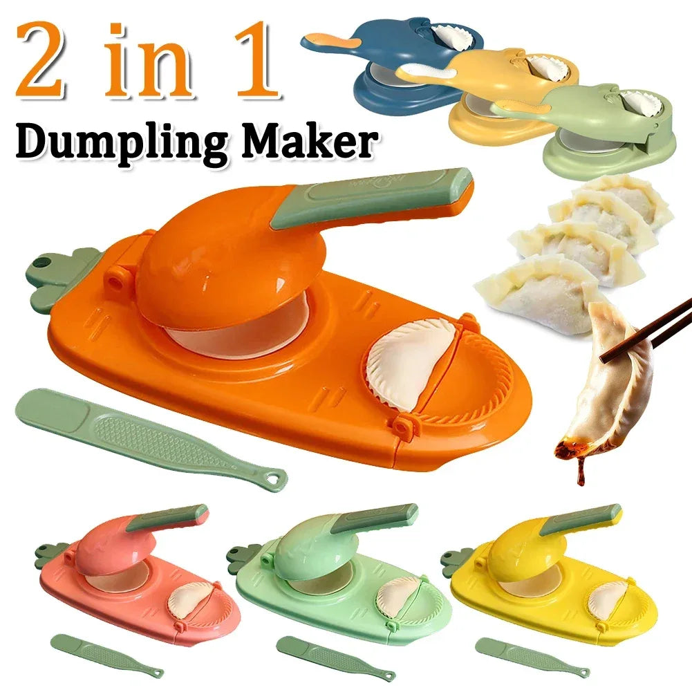 2 in 1 Dumpling Mold & Cookie Cutter - Clarify.pk