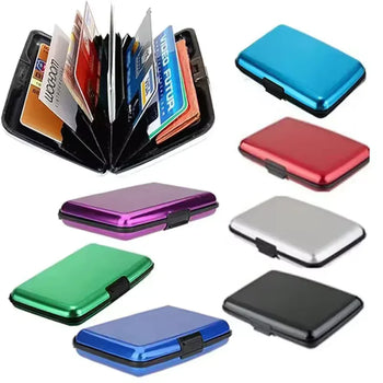 Aluminium Wallet for Cards - Slim & Durable - Clarify.pk