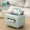 Multifunction Desktop Organizer with Tissue Holder - Clarify.pk
