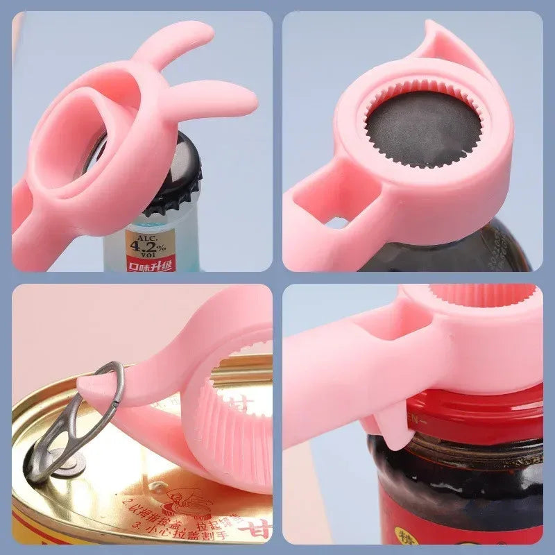 4 In 1 Beer Bottle Opener Multi-Tool