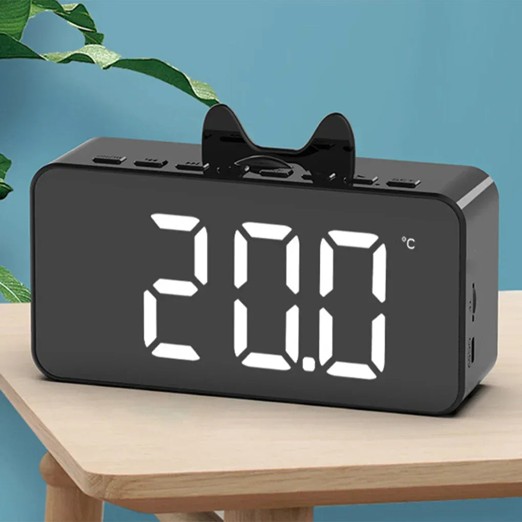 Multifunctional Alarm Clock with Temperature Display - Clarify.pk