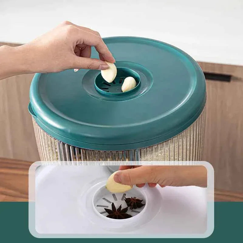 Kitchen Storage Container with Easy Dispensing