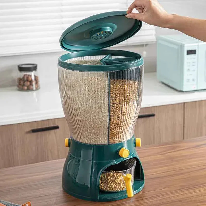 Kitchen Storage Container with Easy Dispensing