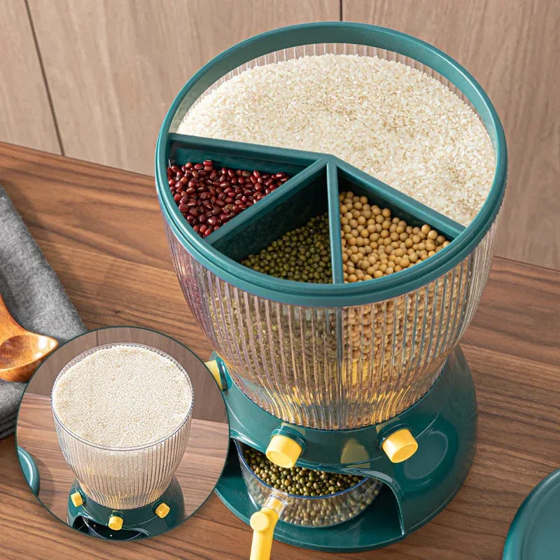 Kitchen Storage Container with Easy Dispensing