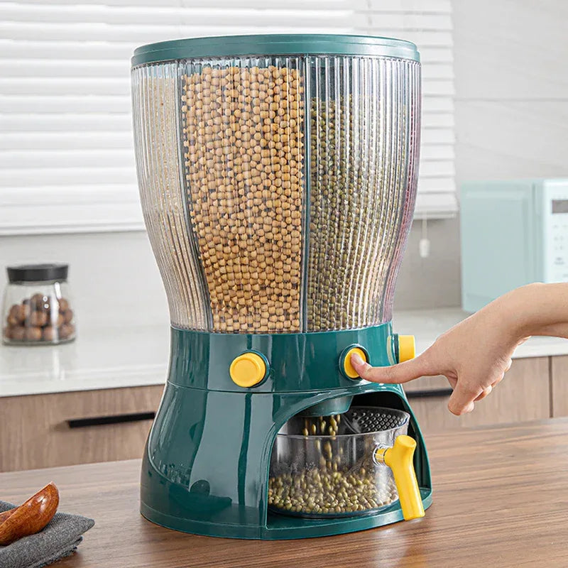 Kitchen Storage Container with Easy Dispensing