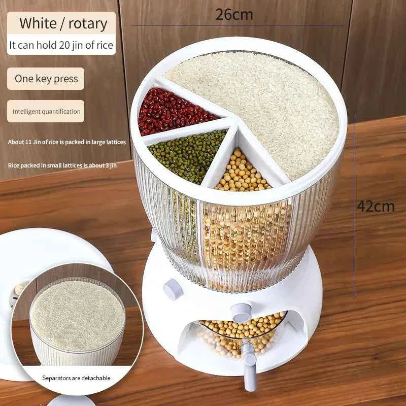 Kitchen Storage Container with Easy Dispensing