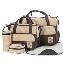 5 pieces Multifunctional Maternity Handbag Fabric Set