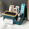 Multifunctional Organizer for Desk with Tissue Holder - Clarify.pk